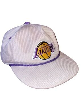 Corduroy Lakers Snapback